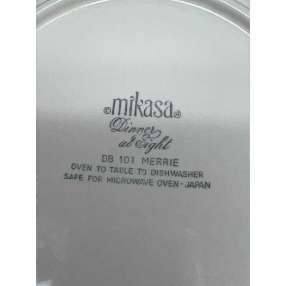 Vtg Mikasa Merrie Diner At Eight Servinf Bowl 10" Wild Flowers Made In Japan - Picture 3 of 7